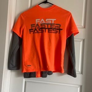 Matching set of pants and shirt size L (10-12)